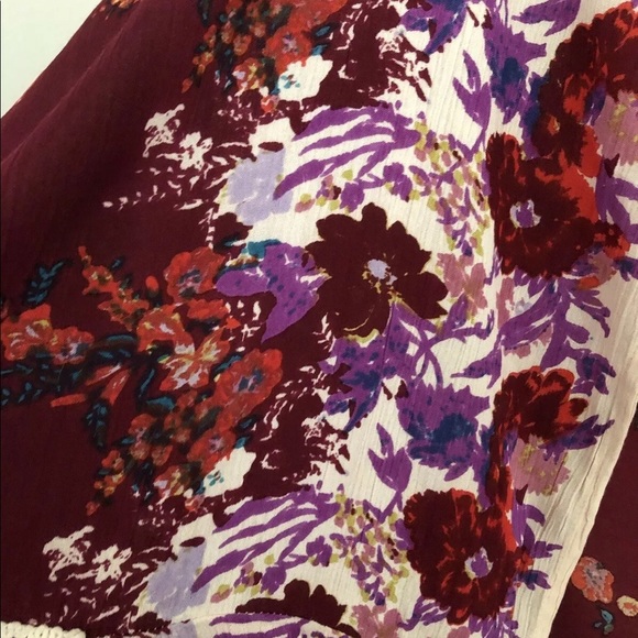 Free People Boho Fringe Kimono - Picture 4 of 6